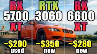 RX 5700 XT vs RTX 3060 vs RX 6600 XT  Updated Benchmarks in 2023 [upl. by Mogerly]