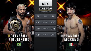 UFC 270 Free Fight Brandon Moreno vs Deiveson Figueiredo 1 [upl. by Latini392]