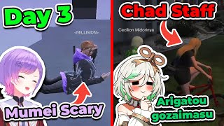 holoGTA Day 3 Chaotic Moments Worm Mumei And Ceci VS Laplus  Hololive  holoGTA Highlights [upl. by Olenka]