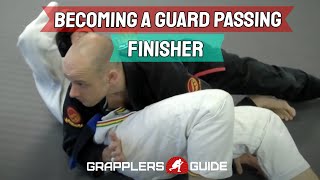 BJJ Concepts Becoming a Guard Passing Finisher  Jason Scully [upl. by Ziladnerb]