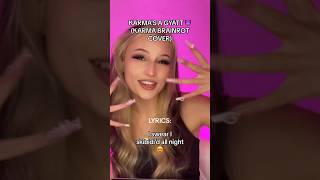 Karma Brainrot Cover 😈 jojosiwa karma satire brainrot sigma [upl. by Tezile]