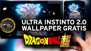 Goku Ultra Instinto 20  Wallpaper Horizontal y Vertical [upl. by Araic]