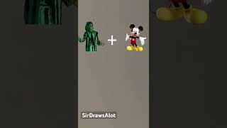 Drawing Beetle Juice  Mickey Mouse art beetlejuice mickeymouse fypシ゚ [upl. by Wertz]