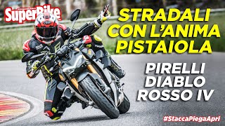 Pirelli Diablo Rosso IV il nuovo riferimento tra le gomme sportive stradali [upl. by Stoughton]