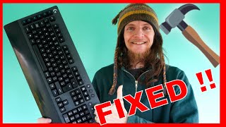 Keyboard Double Tap Issue I Repaired my Logitech G613 [upl. by Ohara]