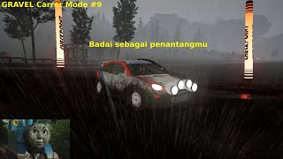 Badai sebagai penantangmu  GRAVEL Carrer Mode 9 [upl. by Etnuahs]