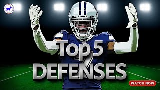 Top 5 Fantasy DST 2024 draftsecrets draftadvice draftkings nfl fantasyfootballtips explore [upl. by Dott]