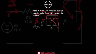 circuito misto shorts resistor resistores [upl. by Fey]