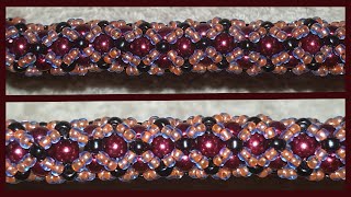 Bracelet tubulaire avec des perles rondes [upl. by Ferdinand]