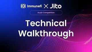 Jito  Technical Walkthrough [upl. by Stacia341]