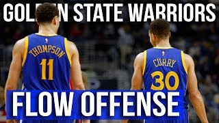 Golden State Warriors Playbook Flow Offense [upl. by Cadman]