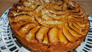 DELICIA DE MANZANA 😋 tarta de manzana con muy pocos ingredientes [upl. by Leandre]