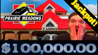 Winning Over 10000000 At Prairie Meadows Casino [upl. by Ariam]