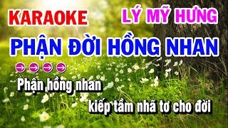 Karaoke Phận Đời Hồng Nhan  Lý Mỹ Hưng  Karaoke Điệu Lý [upl. by Brady]