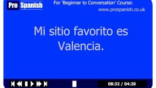 Learn Spanish Vocabulary Course  Lesson 1 [upl. by Therese]