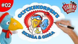 Stadens Hjältar  Ep 02 Skissa amp Gissa med Olyckskorpen [upl. by Gans157]