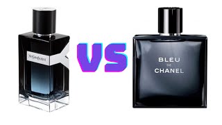 YVES SAINT LAURENT Y EDP vs BLEU DE CHANEL EDT ktory wybrac [upl. by Eisdnil]