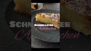 Schneller Apfelkuchen rezept backen schnellesrezept apfelkuchen [upl. by Sutherlan358]