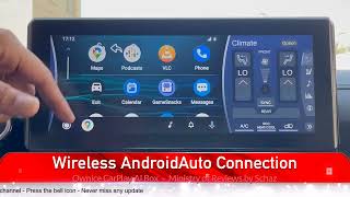 Using Ownice Auto Ai Box to get Wireless Android Auto Connection [upl. by Lucier]