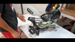 Ryobi miter saw review [upl. by Aziza]