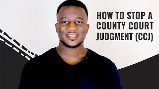 How To Stop A County Court Judgment CCJ [upl. by Waldemar891]