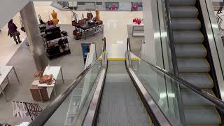 Down Only 2005 KONE ECO3000 Escalators  Macy’s  Shops at Centerra  Loveland CO [upl. by Brawley]