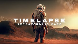 Timelapse of Mars Terraforming  2021 3020   Mars Terraforming NASA [upl. by Notse]