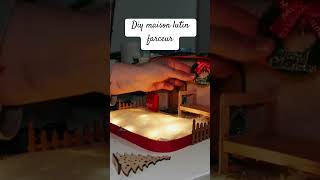 DIY maison lutin farceur noel maison lutinfarceur [upl. by Linzer347]