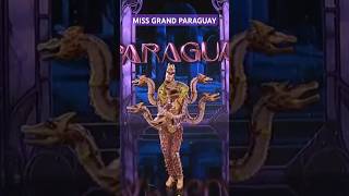 MISS GRAND PARAGUAY NATCOS pageant viralvideo missgrandinternational paraguay shorts [upl. by Jasun]