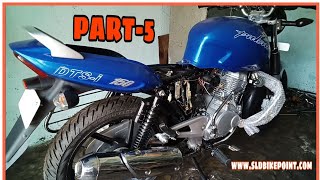 RESTORATION OF PULSAR MODEL 2002 PART 5  SLD BIKE POINT [upl. by Diogenes]