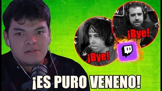 KOMANCHE ABANDONA A AURONPLAY Y RUBIUS Y AMENAZA A TODO TWITCH [upl. by Tasiana]