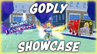 NEW GODLY Dio Over Heaven Showcase in Anime Last Stand [upl. by Aikam]