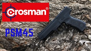 Review and shooting of Crosman PSM45 [upl. by Ailis]