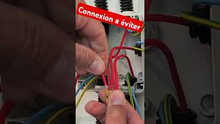 Connexion à éviter en électricité malgré lautorisation par la norme electric astuce [upl. by Abbot642]