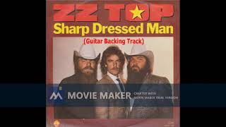 ZZ Top  Sharp Dressed Man Guitar Backing Track [upl. by Nordgren]