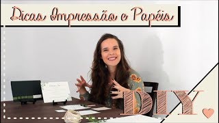 Como imprimir seu Convite de Casamento DIY  Faça você mesmo  Tutoriais dicas e informações [upl. by Enaht]