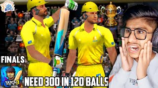 🤯 BIGGEST RUN CHASE IN FINALS CSK vs RCB  NPL AUCTION GAMEPLAY [upl. by Noryv]