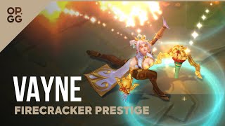 Firecracker Diana Skin Spotlight  PreRelease  League of Legends [upl. by Ann]