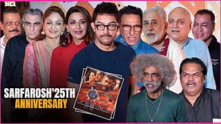 Uncut  Celebrating25 years of Sarfarosh Cinematic Milestonequot  Amir Khan Sonali Bendre Naseeruddin [upl. by Banyaz]