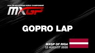 GoPro Lap with ARMINAS JASIKONIS  MXGP of Riga 2020 [upl. by Trillbee]