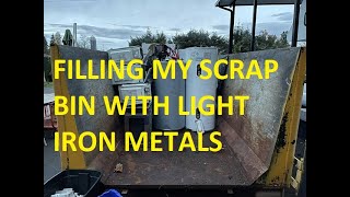 Starting To Fill My Scrap Bin With Light Iron [upl. by Lynnett]