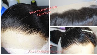 TUTO  DECOLORATION DES NOEUDS ET CUSTOMIZATION DE LA LACE FRONTALE  POUR DEBUTANTS  YIROO HAIR [upl. by Otrepur]