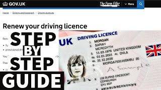 How To Renew Your Driving Licence 2024  DVLA 🚗💳 [upl. by Leinod]