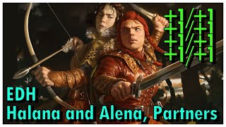 Halan and Alena Partners EDH Deck Tech  Magic the Gathering [upl. by Dolan127]