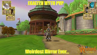 Wizard101 Exalted Myth PVP Myth using Loremaster [upl. by Devinna637]