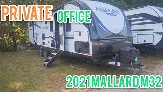 2021 Heartland Mallard M32  HUGE Bunkhouse Camper With a KING Bed [upl. by Woodson]