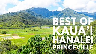 KAUAIS NORTH SHORE 12 Things to Do from Princeville Hanalei amp Haena [upl. by Ixel]