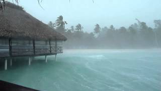 Maldives Tropical Storm  Medhufushi May HD [upl. by Littell]