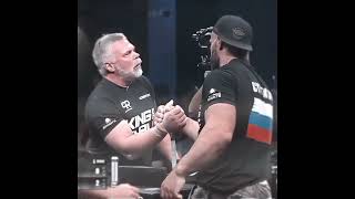 DENIS CYPLENKOV VS JOHN BRZENK NOW AND THEN 🔥 armwrestler sports shorts armwresling edit [upl. by Kyriako122]