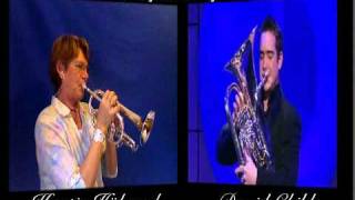 Myfanwy duet cornet eufoniumm4v [upl. by Nerhe]